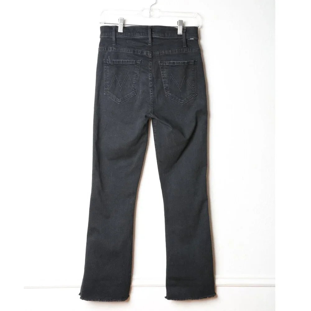 MOTHER The Hustler Ankle Fray Hi-Rise Not Guilty Jeans Size 27 *FLAW*